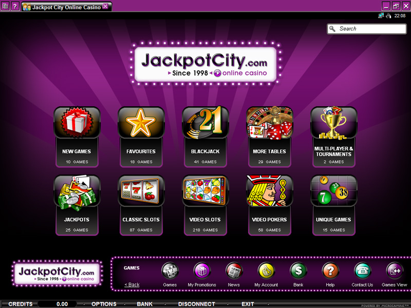 Jackpot city casino screen shot