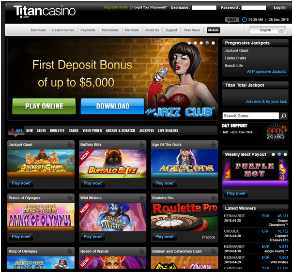 Titan Casino CAD