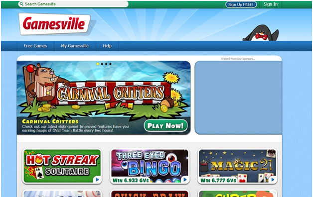 Gamesville to play games and win real cash