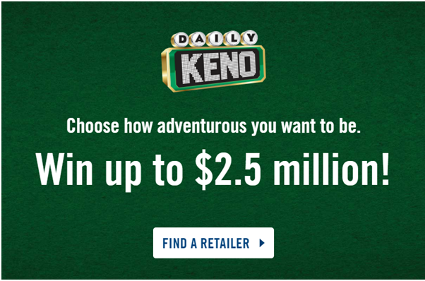 Daily Keno Lottery