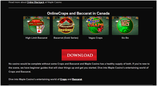 Craps online