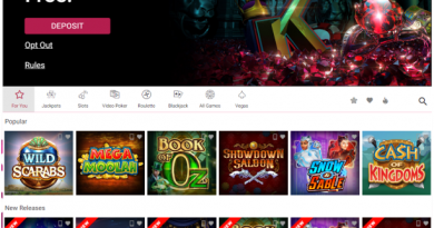 Ruby Fortune Casino Canadian games