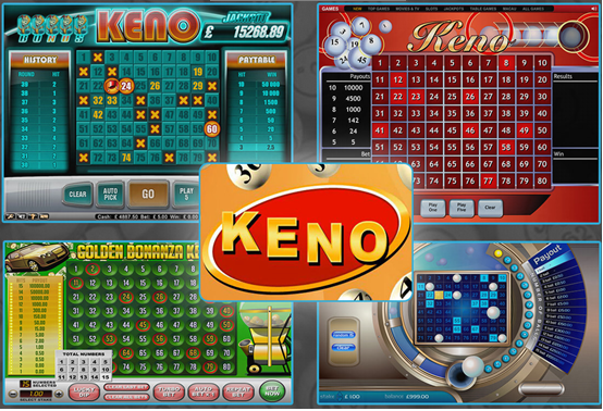 Keno online games at Canada