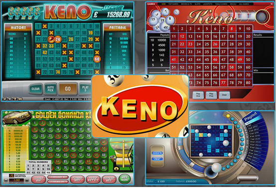 Keno games at Canada