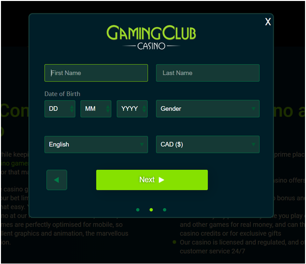 Gaming Club Casino