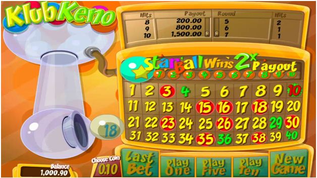 How and where to play Klub Keno online in Canada?