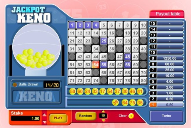 Top 6 Video Keno Online Games to Play for Free and for Real Money