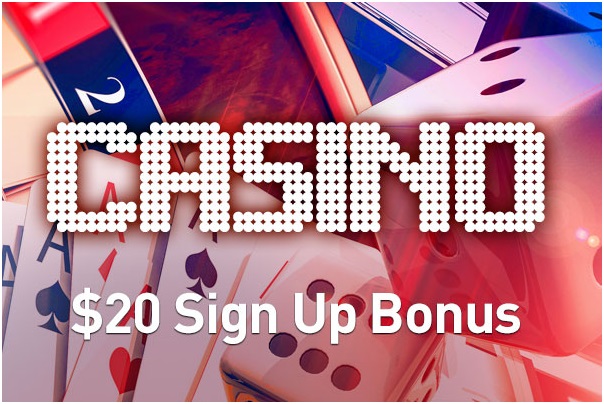 $20 sign up bonus as no deposit