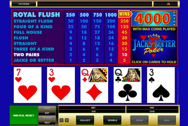 How to play Basic Video Poker