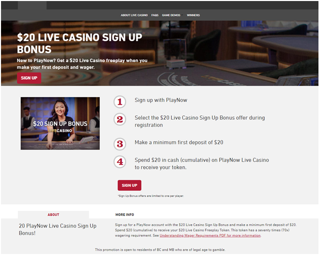 Fair Bonus Policy Play Now Online Casino Canada