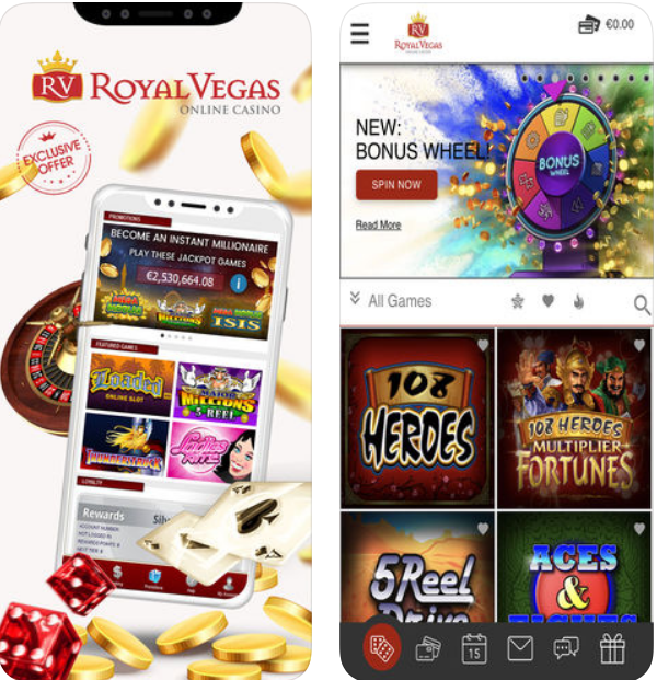 Royal Vegas Casino Mobile