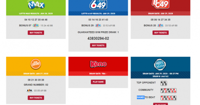 What are the deposit options at Playnow casino Canada to play Keno Lottery