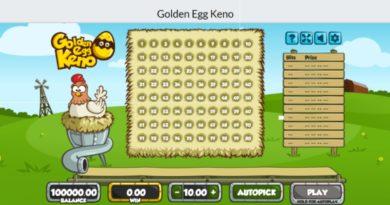 Golden Egg Keno Game