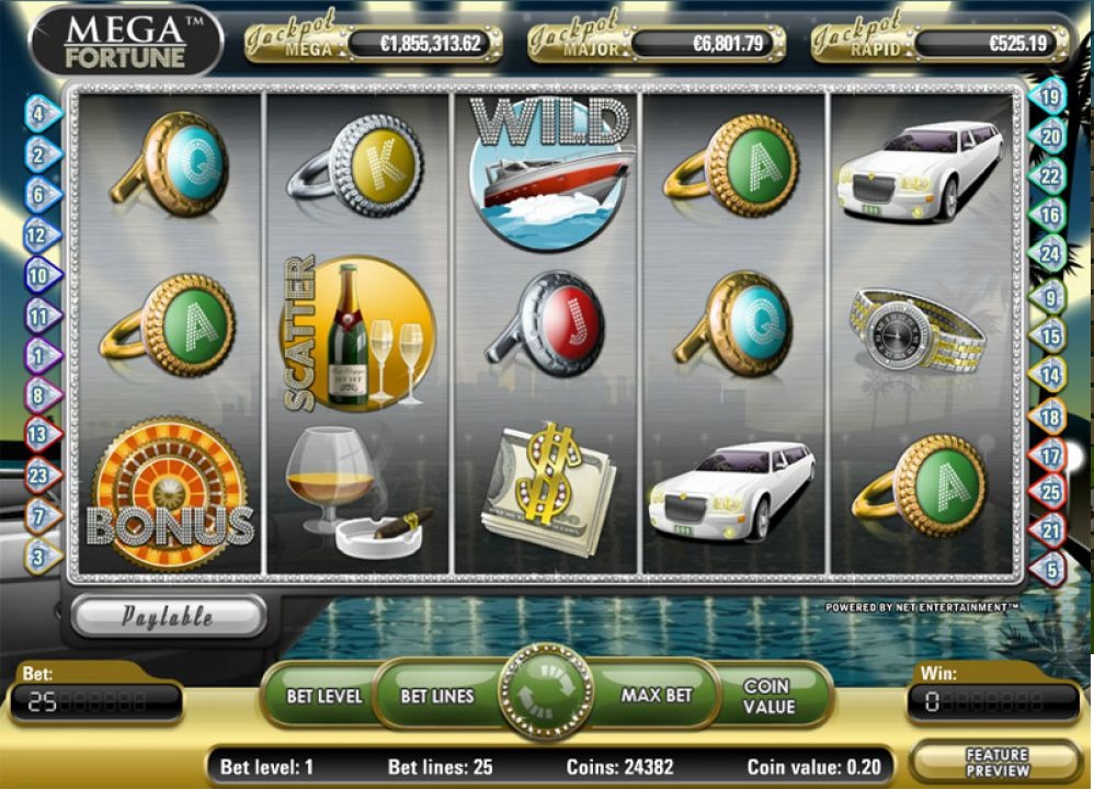 Mega Fortune Slot game to play