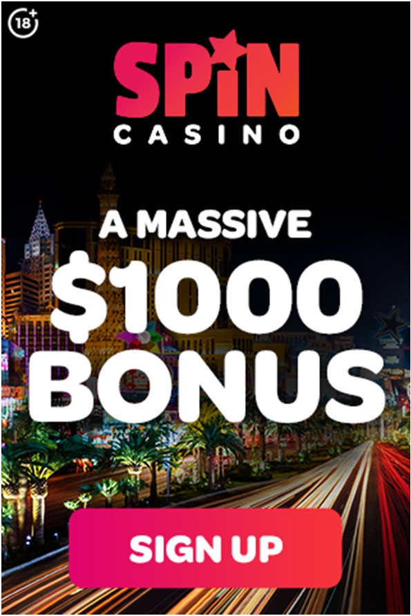 Spin Casino welcome bonus