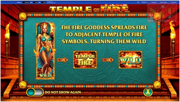 Temple of fire slots