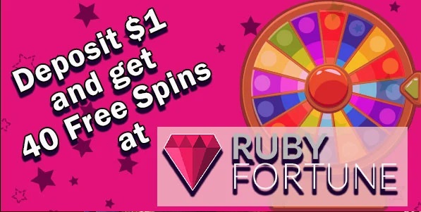 Ruby Fortune Casino Bonus Wheel